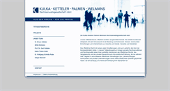 Desktop Screenshot of kulka-rechtsanwaelte.de