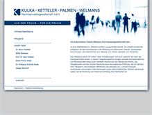 Tablet Screenshot of kulka-rechtsanwaelte.de